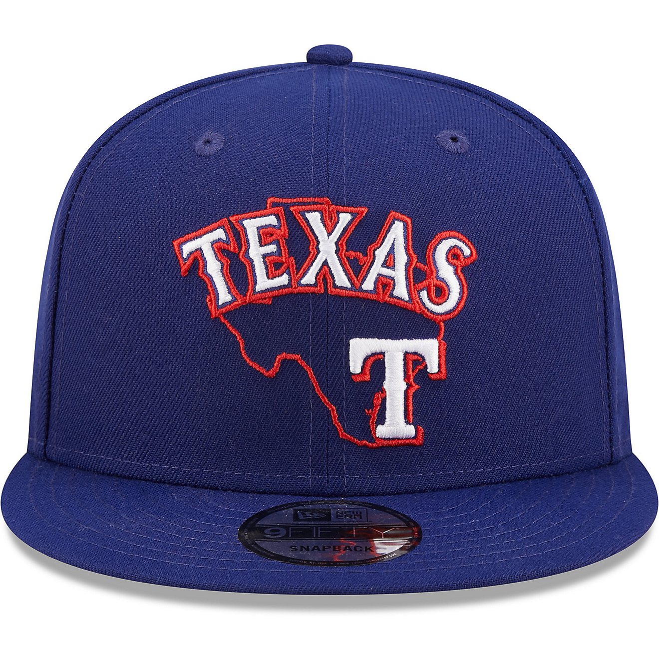 New Era Men's Texas Rangers Logo State 9FIFTY Cap                                                                                - view number 2