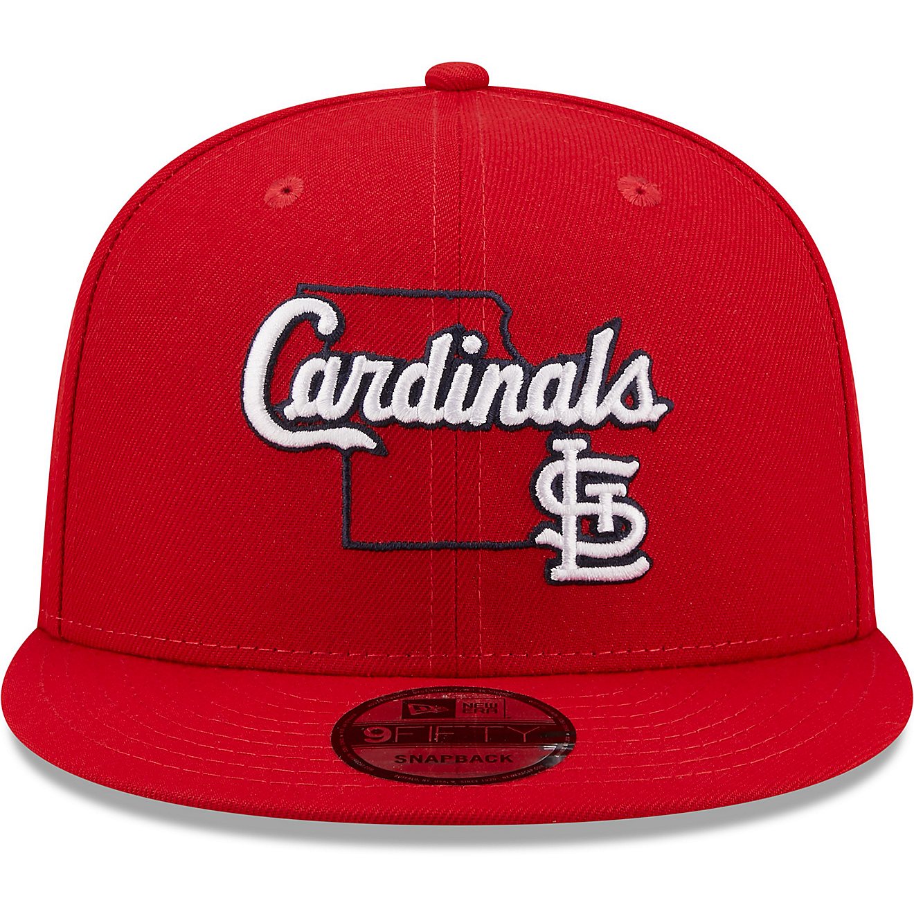 New Era Men's St. Louis Cardinals Logo State 9FIFTY Cap                                                                          - view number 2