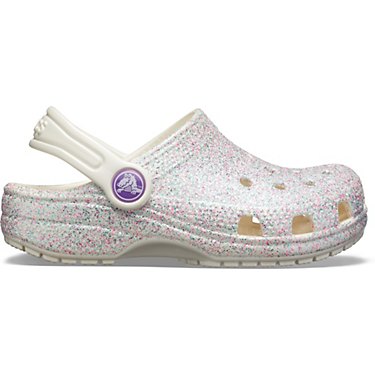 Crocs Kids' Classic Glitter II PSGS Clogs