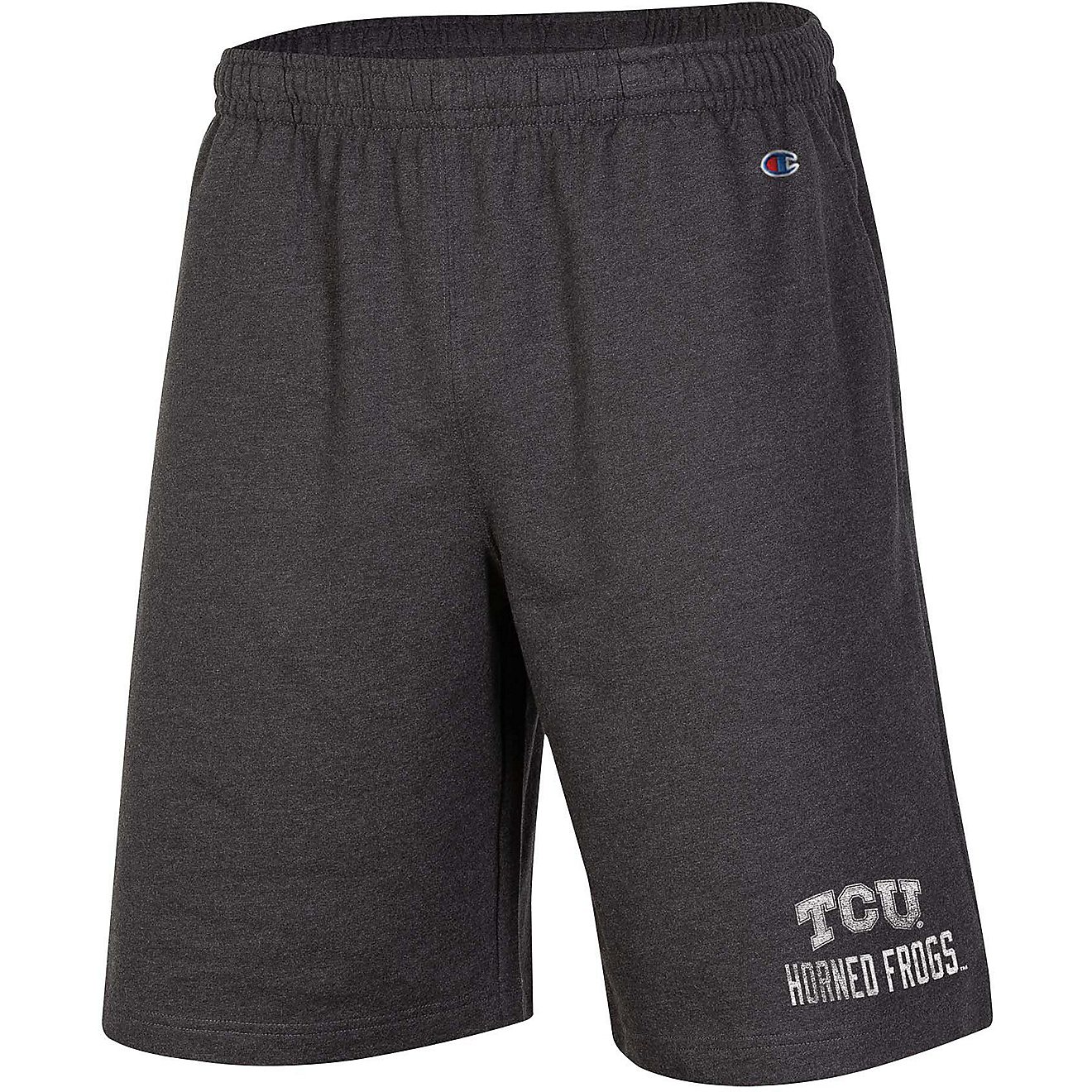 Champion Men’s Texas Christian University Comfy Shorts                                                                         - view number 1