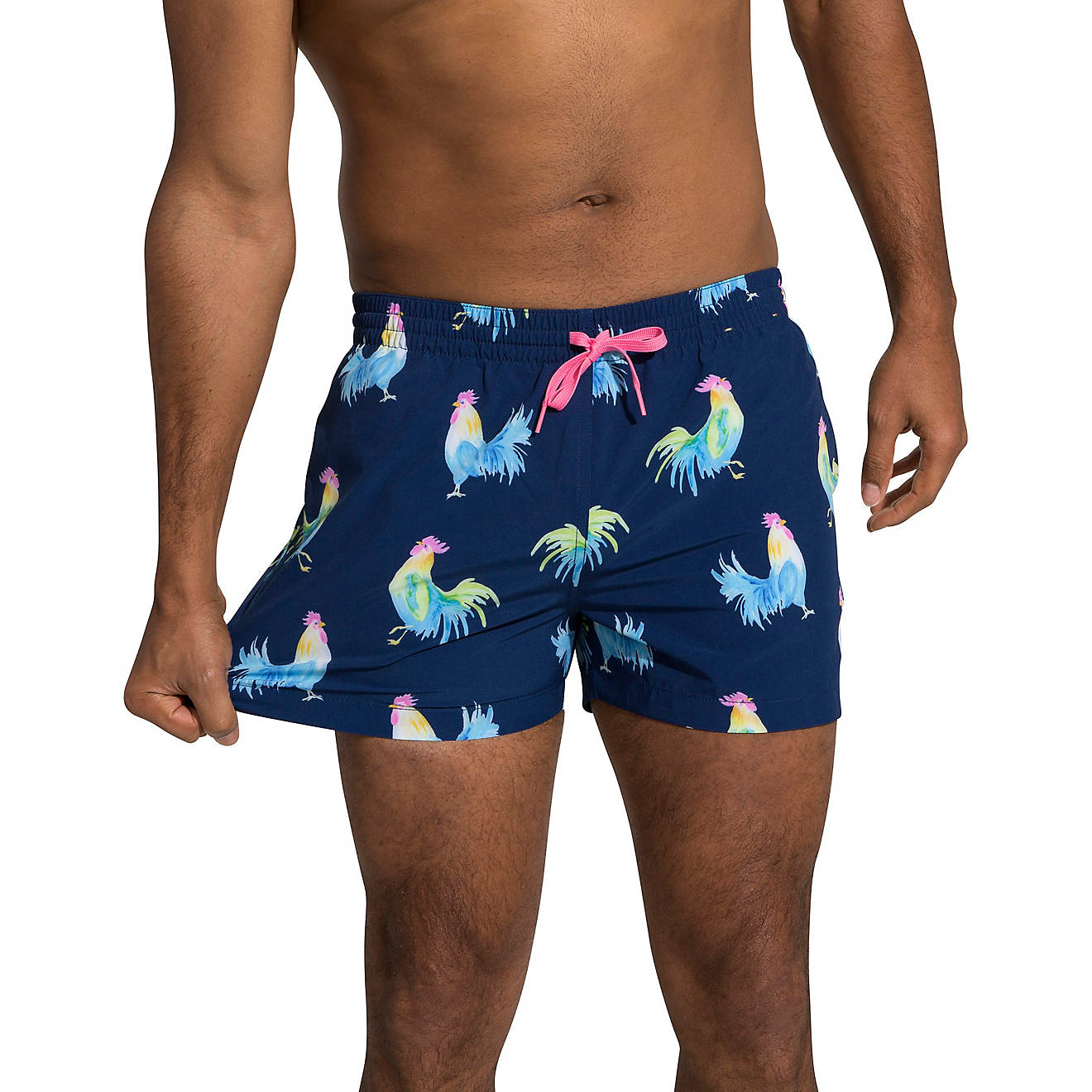 Chubbies Men's Fowl Plays Stretch Swim Trunks 4 in                                                                               - view number 1