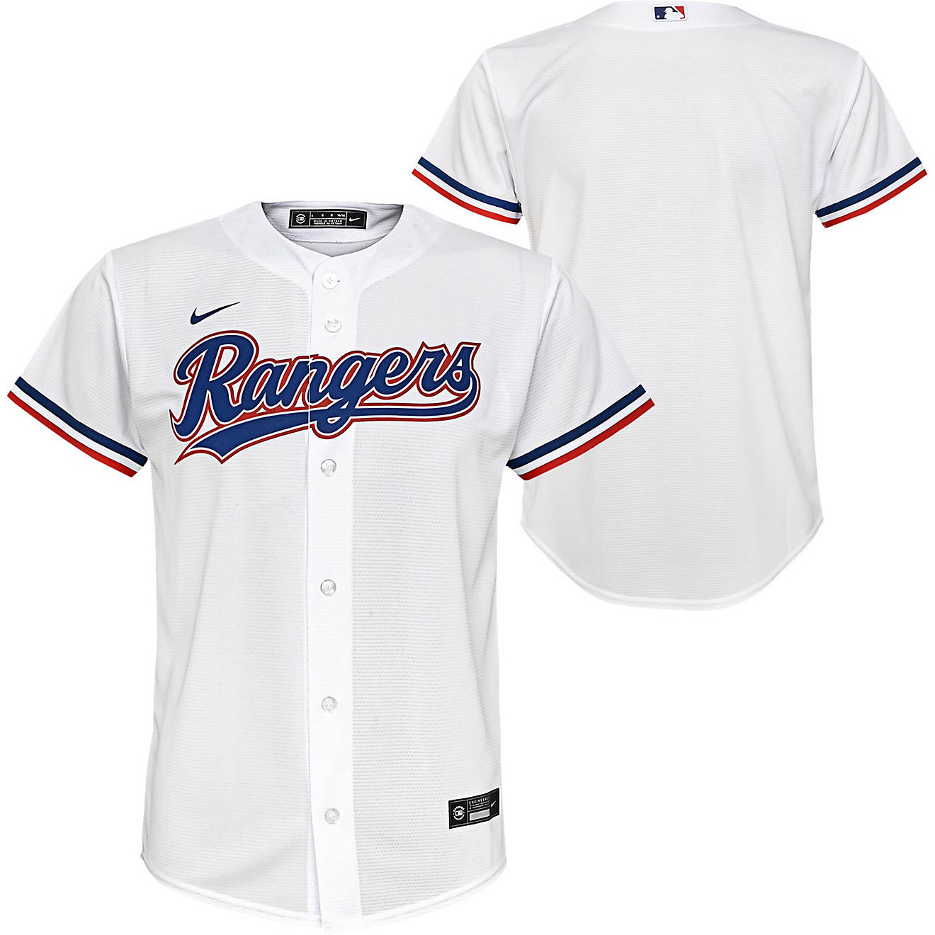 Nike Youth Texas Rangers Home Replica Jersey                                                                                     - view number 1
