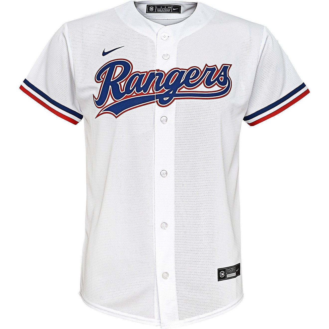 Nike Youth Texas Rangers Home Replica Jersey                                                                                     - view number 2