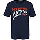 Outerstuff Kids' Houston Astros Big Deal Short Sleeve T-shirt                                                                    - view number 1 image