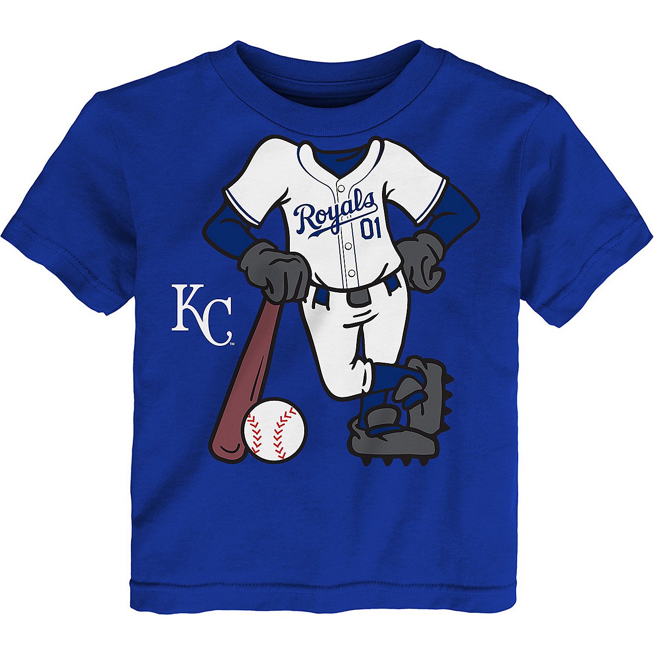Outerstuff Kids' Kansas City Royals I'm The Batter Short Sleeve T-shirt                                                          - view number 2