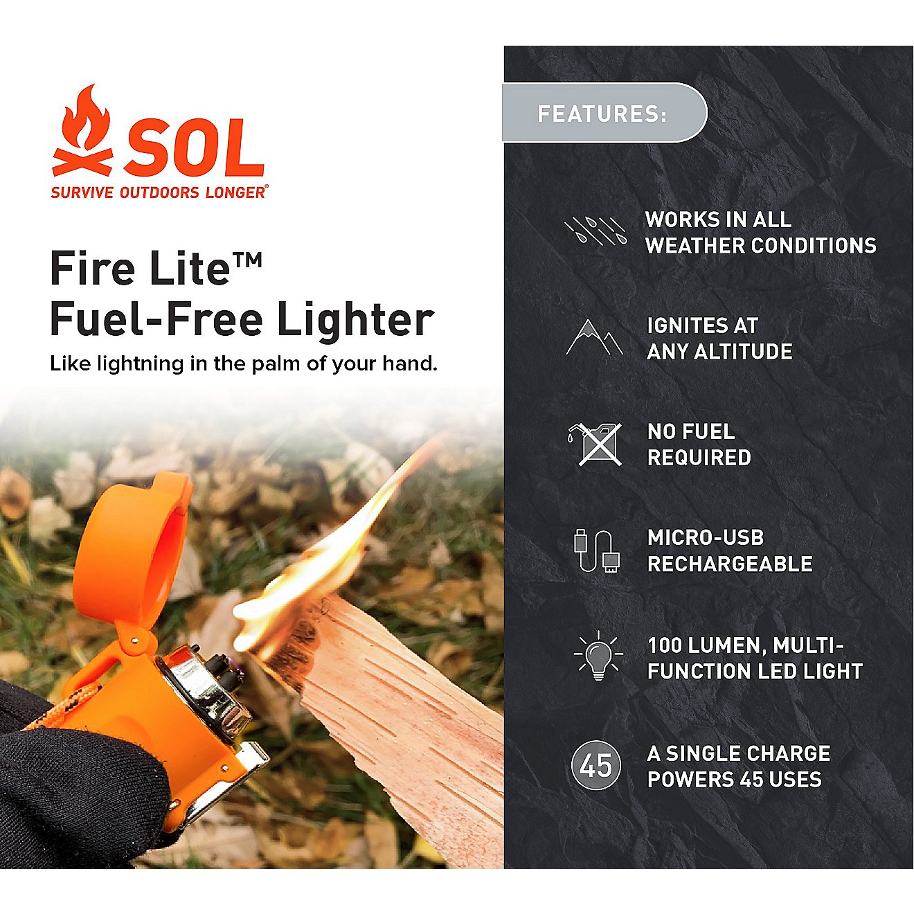 SOL Fuel Free Lighter                                                                                                            - view number 6