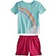 BCG Toddler Girls' Rainbow FT T-shirt and Shorts Set                                                                             - view number 1 image