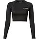 O-Rageous Juniors' Solid Crop Long Sleeve Rash Guard                                                                             - view number 1 image