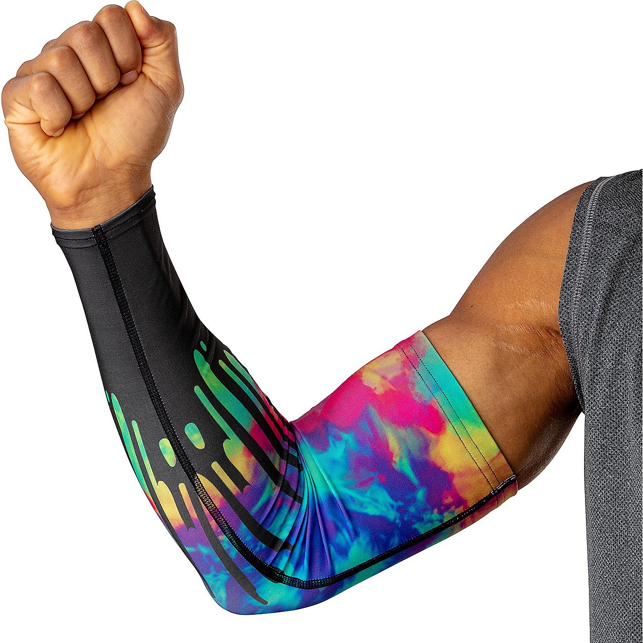 Shock Doctor Youth Tie Dye Drip Showtime Arm Sleeve                                                                              - view number 2