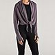 Freely Women's Tie Front Cardigan                                                                                                - view number 4 image