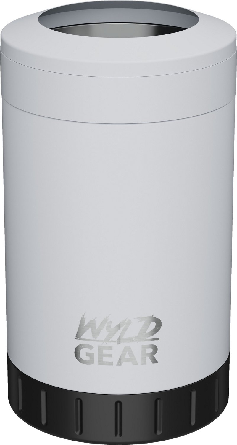 Wyld Gear 12 oz. Insulated Stainless Steel Multi-Can Cooler 2.0 - Matte White