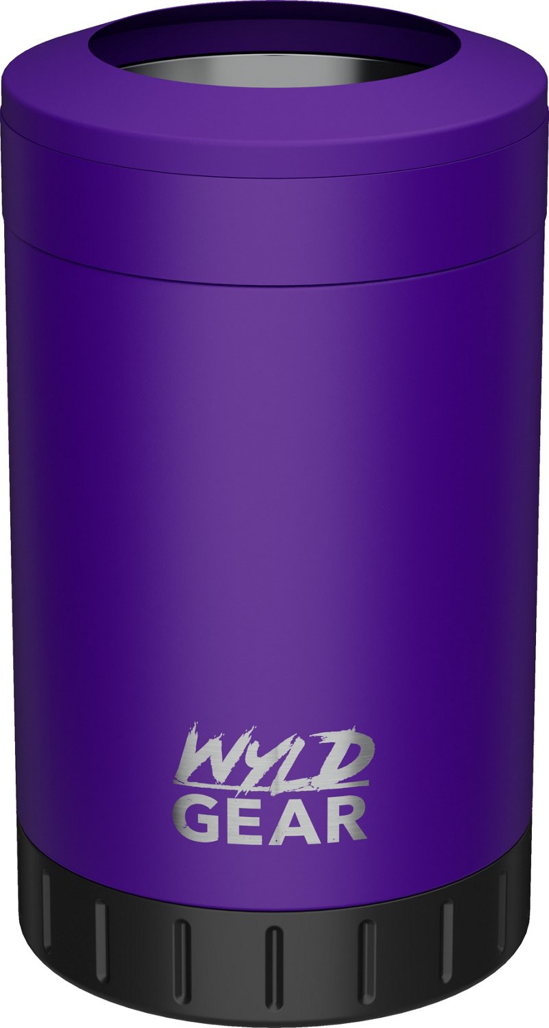 Wyld Gear 12 oz. Insulated Stainless Steel Multi-Can Cooler 2.0 - Purple