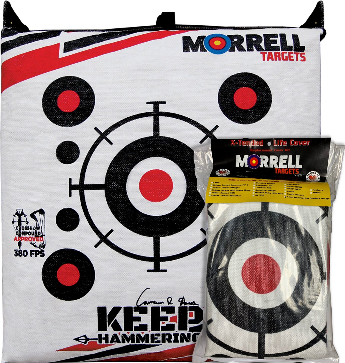 Morrell Keep Hammering Archery Target Replacement Cover Academy
