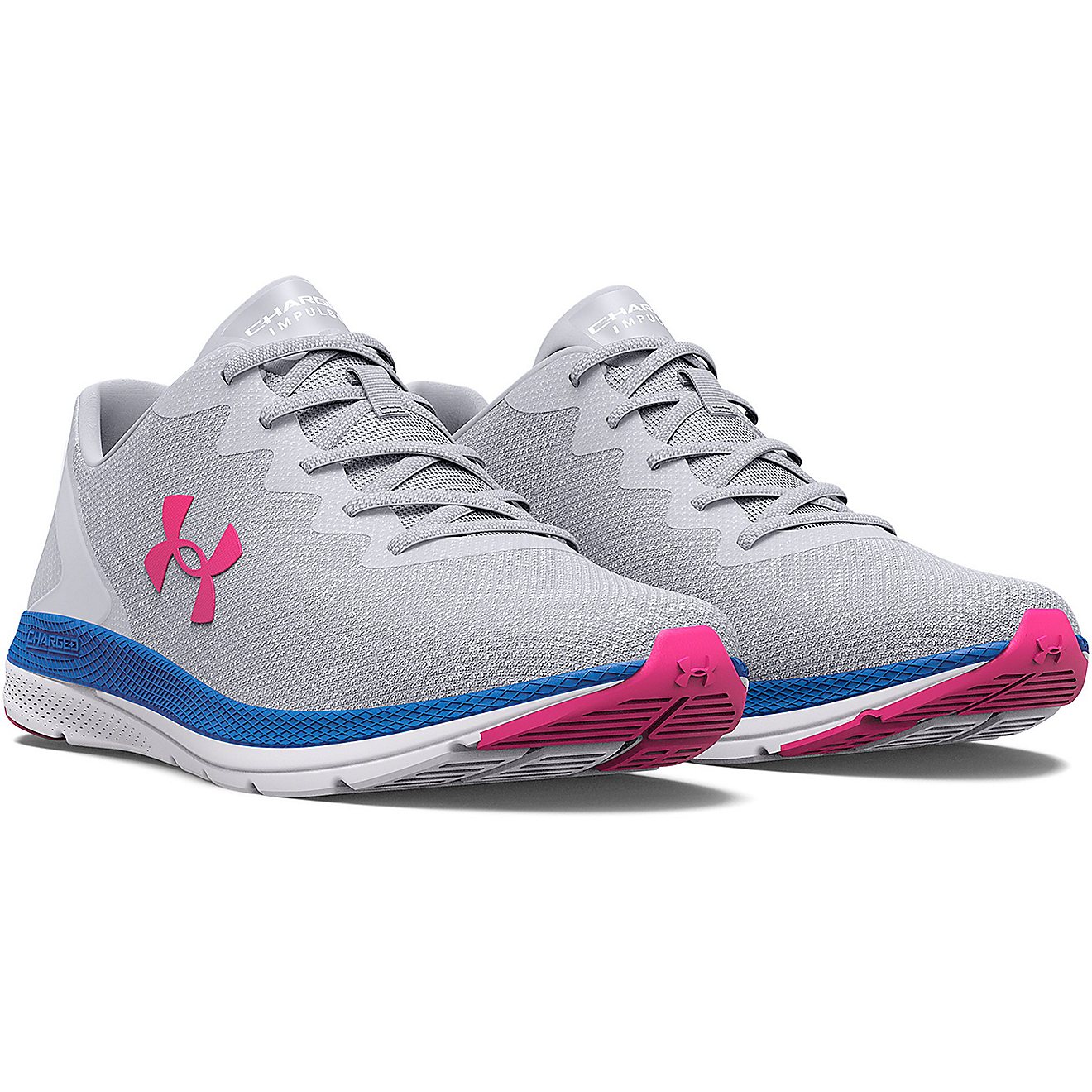 Under Armour Women's Impulse 2 Knit Low Top Running Shoes                                                                        - view number 3