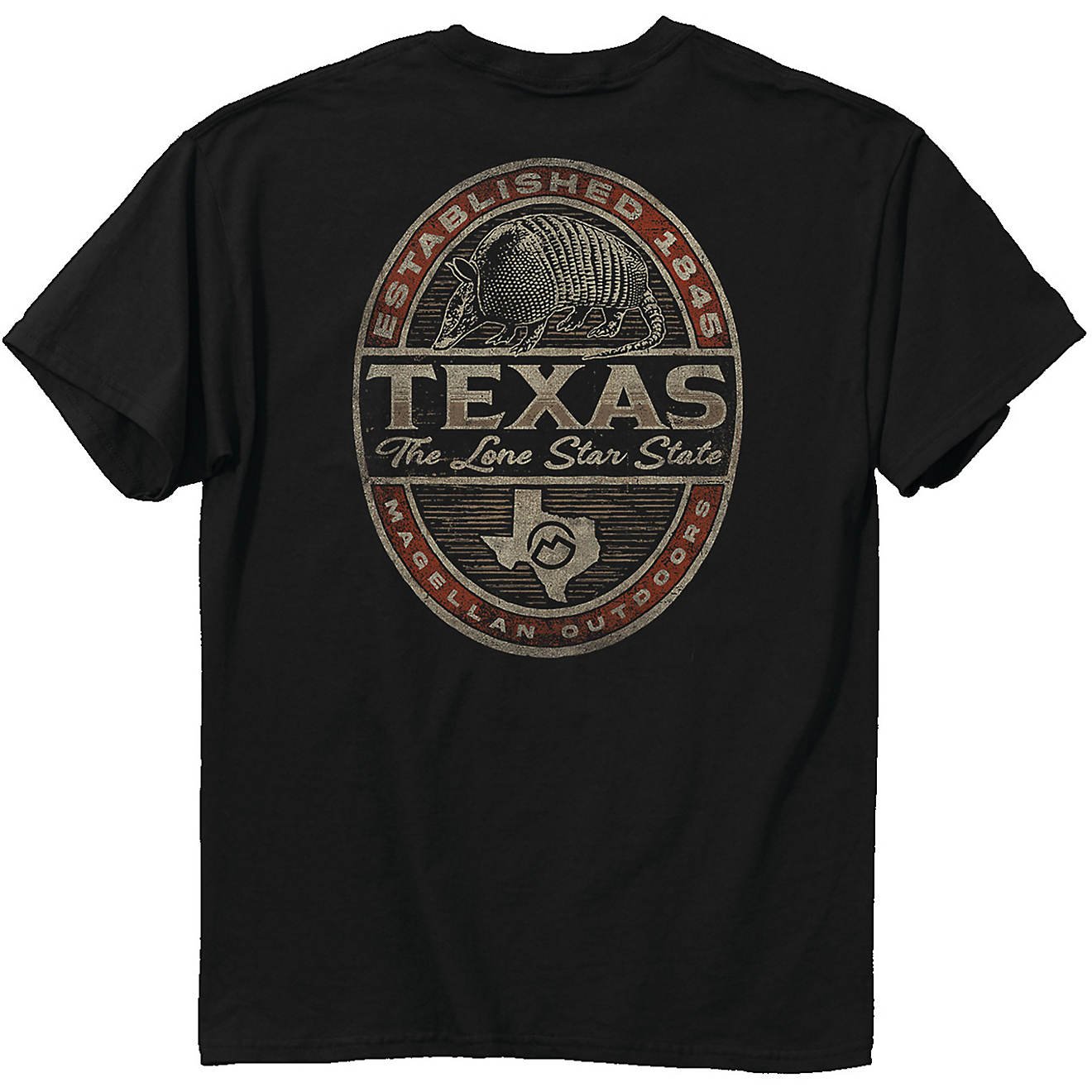 Magellan Outdoors Men's Texas Label Graphic T-shirt                                                                              - view number 1