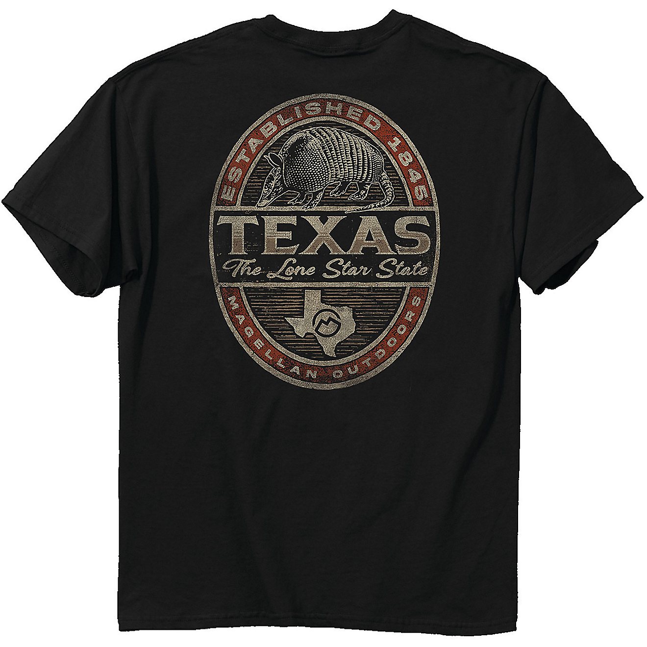 Magellan Outdoors Men's Texas Label Graphic T-shirt                                                                              - view number 1
