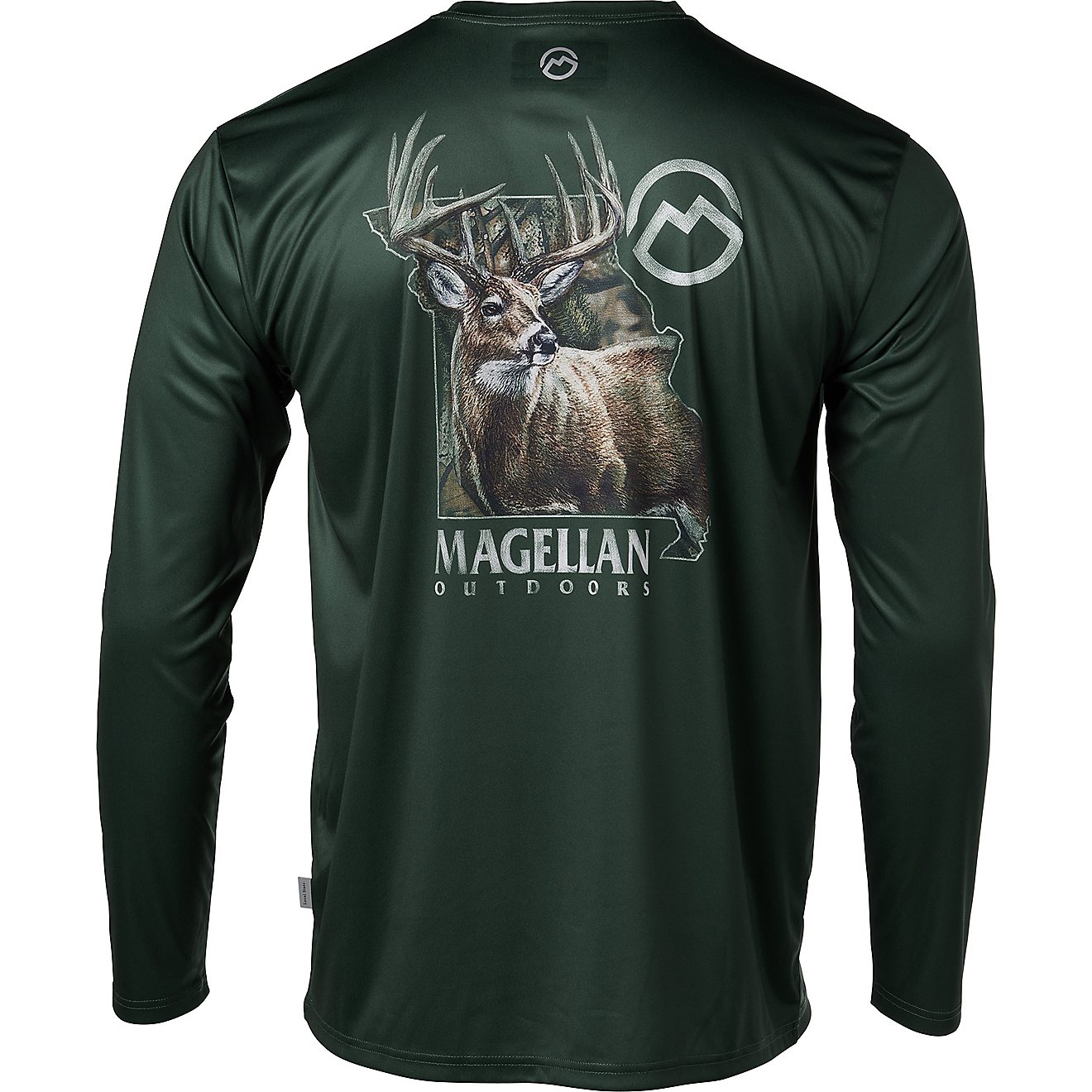 Magellan Outdoors Men's Local State Graphic Missouri Long Sleeve T-shirt                                                         - view number 1