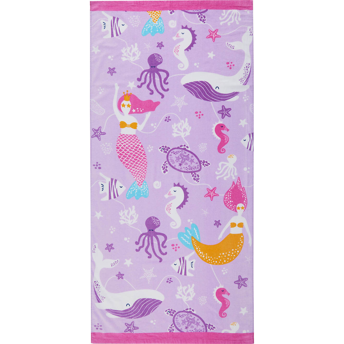 O'Rageous 28 in x 60 in Mermaid and Friends Beach Towel                                                                          - view number 1
