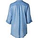 Porto Cruz Women's Plus Henley Tunic Shirt - view number 2 image