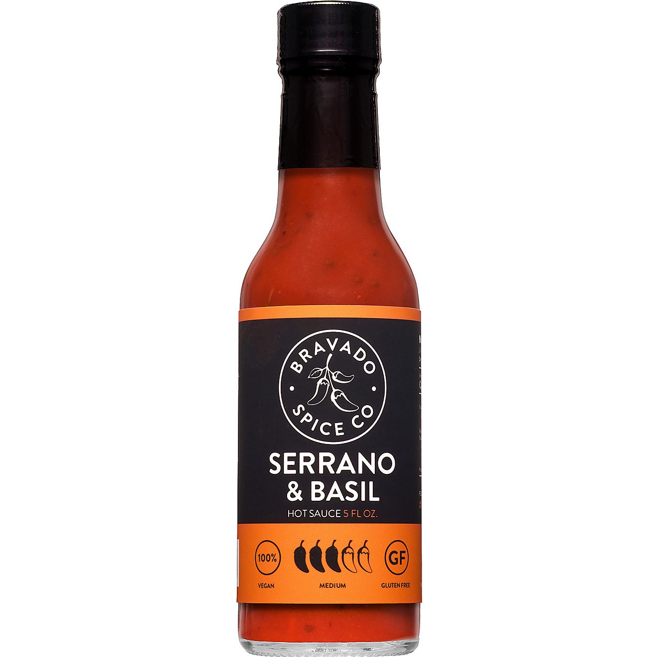 Bravado Spice Co. Serrano & Basil Hot Sauce                                                                                      - view number 1