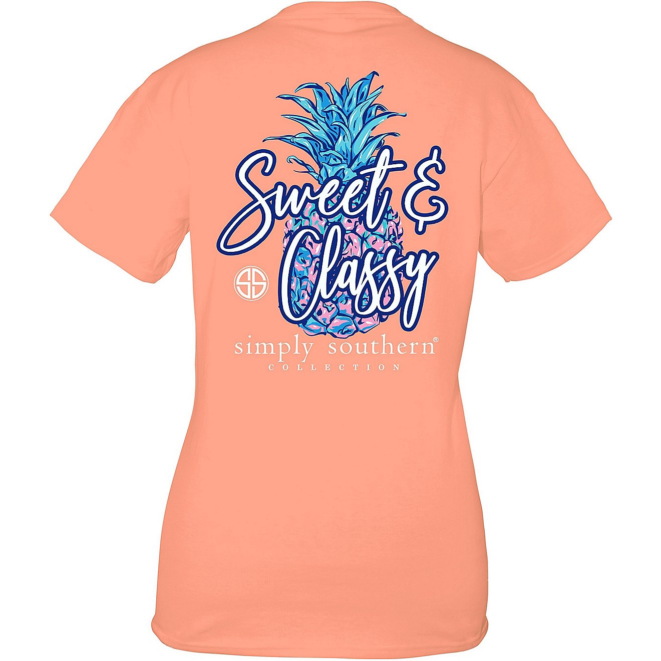 Simply Southern Girls' Sweet N Classy T-shirt                                                                                    - view number 1