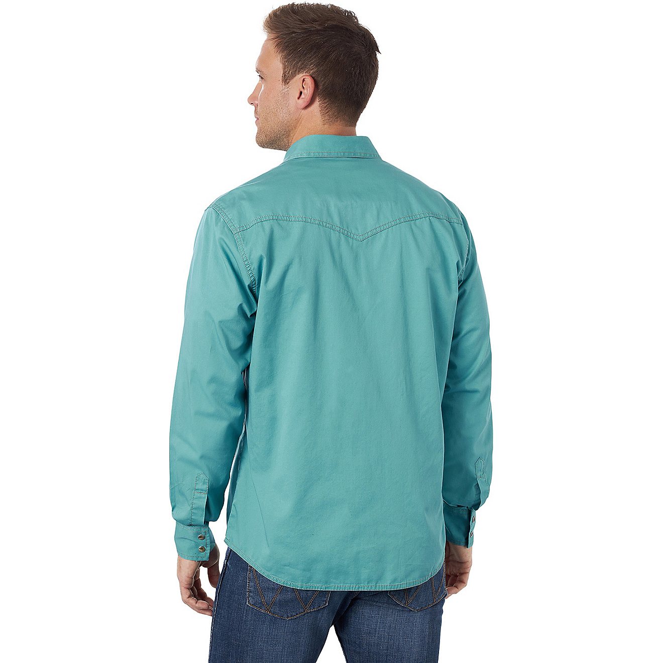 Wrangler Men's Retro Premium Long Sleeve Snap Shirt                                                                              - view number 2