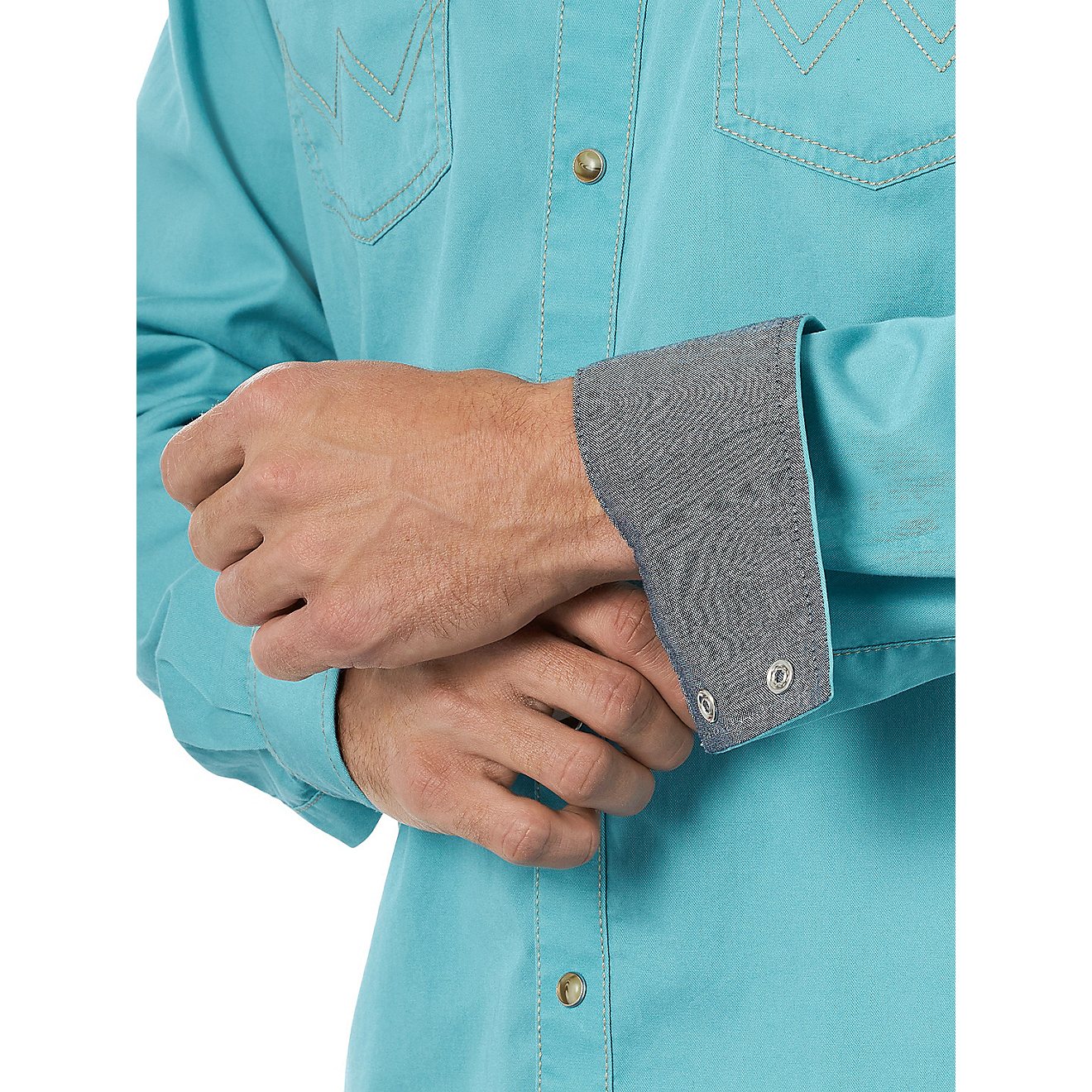 Wrangler Men's Retro Premium Long Sleeve Snap Shirt                                                                              - view number 3