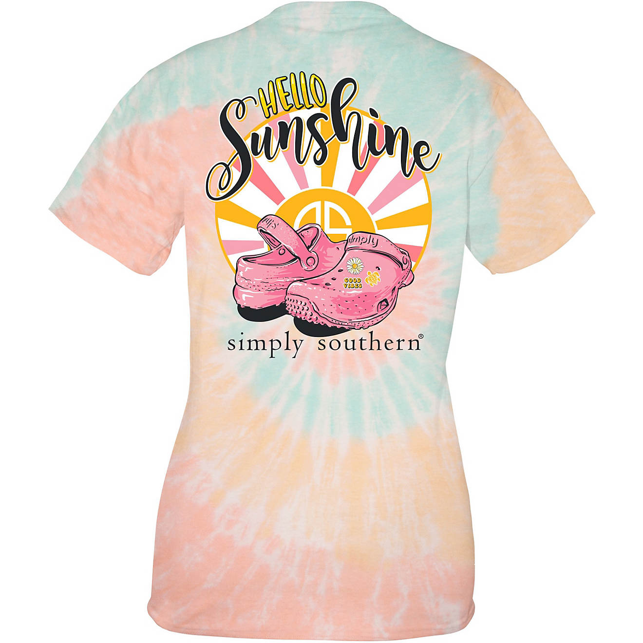 Simply Southern Girls’ Sunshine T-shirt                                                                                        - view number 1