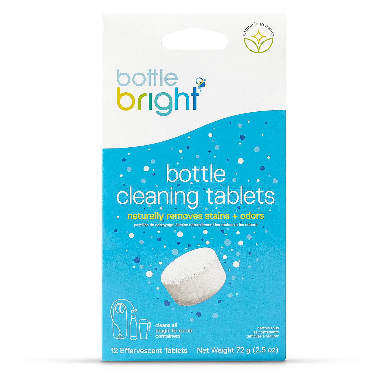 HydraPak Bottle Bright All-Natural Cleaning Tablets 12-Pack                                                                      - view number 1