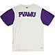 Mitchell & Ness Men's Prairie View A&M University Color Block Short Sleeve T-shirt                                               - view number 1 image