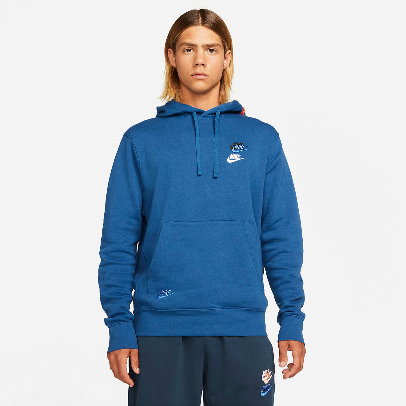 Nike Men's Sportswear Sport Essentials+ Pullover Hoodie                                                                          - view number 1