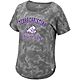 Colosseum Athletics Women's Texas Christian University Look Away Oversized T-shirt                                               - view number 1 image