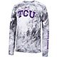 Colosseum Athletics Men's Texas Christian University Wakeform Fishing Long Sleeve Graphic T-shirt                                - view number 1 image