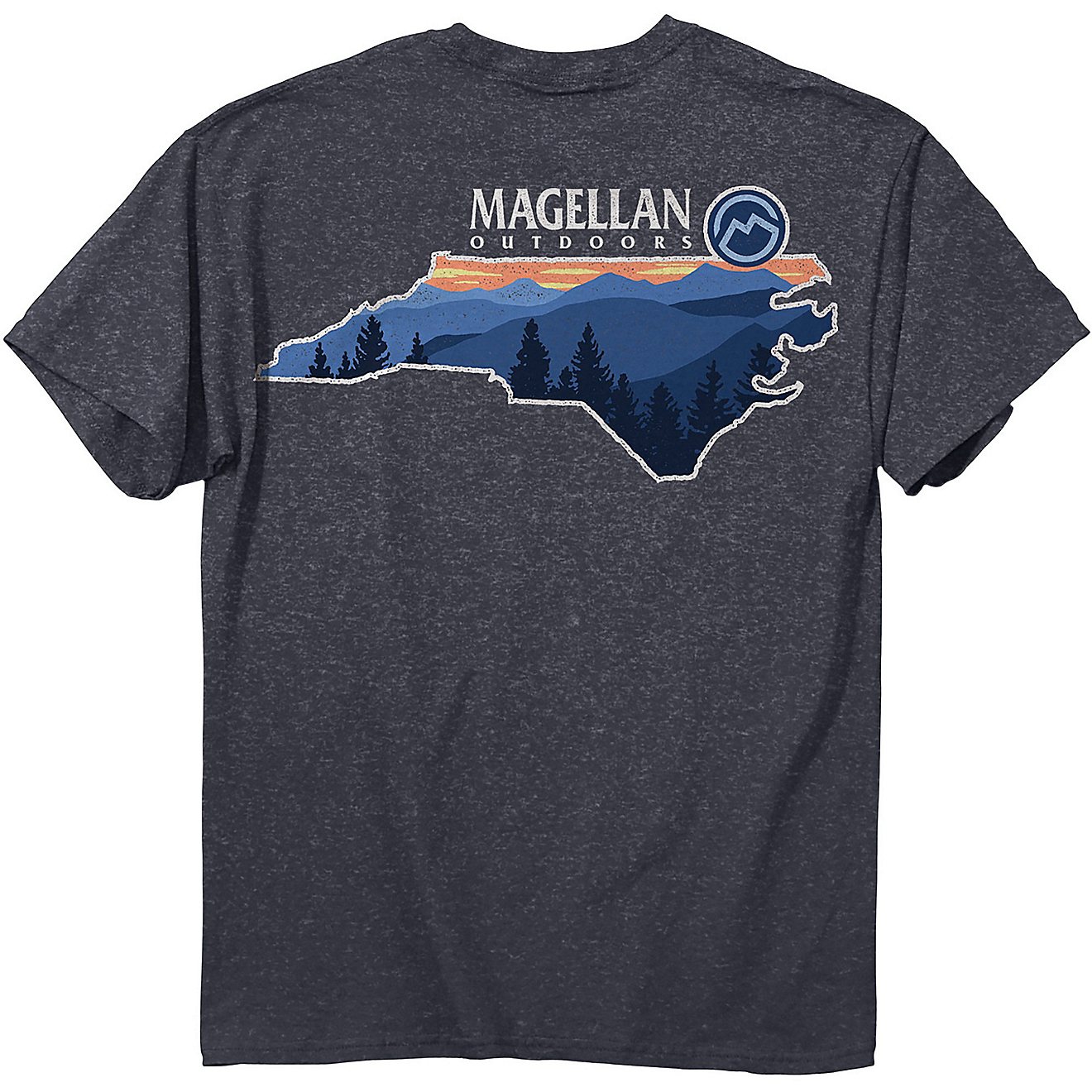 Magellan Outdoors Men's Illinois Three Lab Tailgate Graphic T-shirt                                                              - view number 2