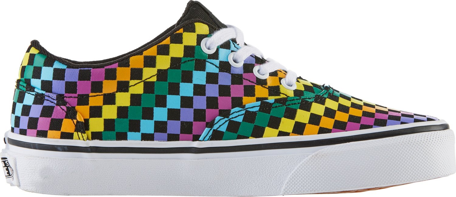 academy checkered vans