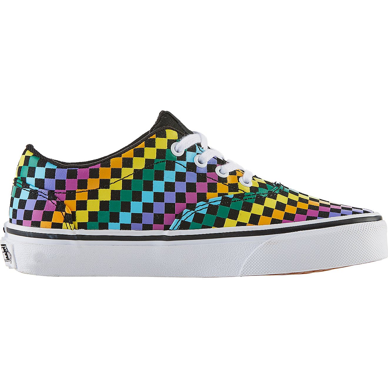Vans Girls' Doheny Rainbow Check PSGS Shoes                                                                                      - view number 1