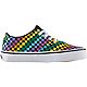 Vans Girls' Doheny Rainbow Check PSGS Shoes                                                                                      - view number 1 image