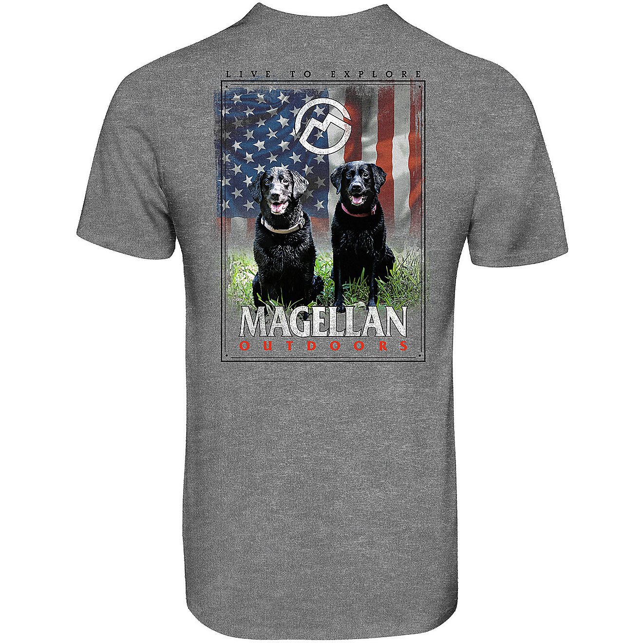 Magellan Outdoors Men's Sit Stay Graphic Short Sleeve T-shirt                                                                    - view number 1