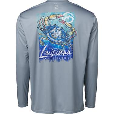 Magellan Outdoors Men's Local State Graphic Louisiana Long Sleeve T-shirt                                                       