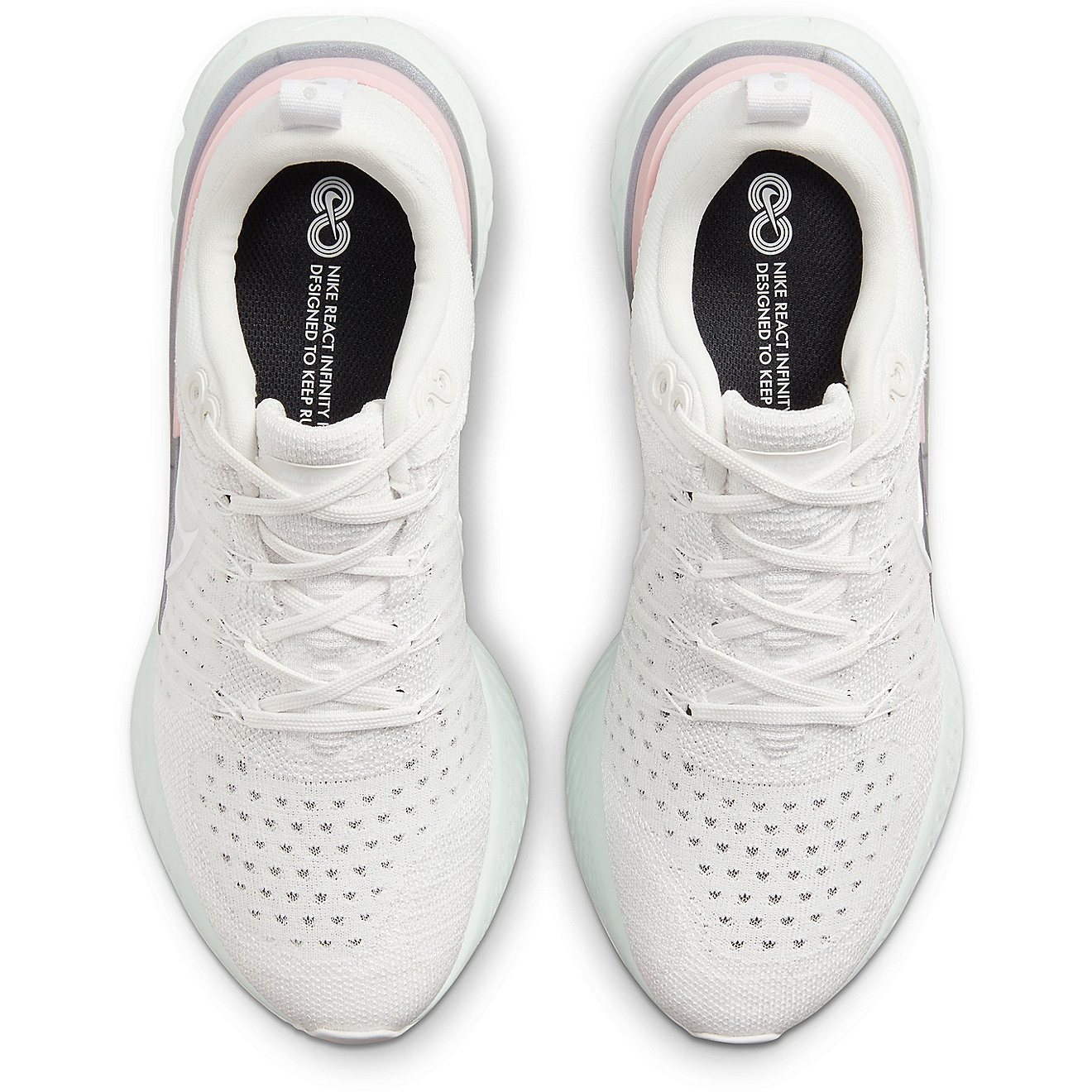 Nike Women's React Infinity Run Flyknit 2 Running Shoes                                                                          - view number 6