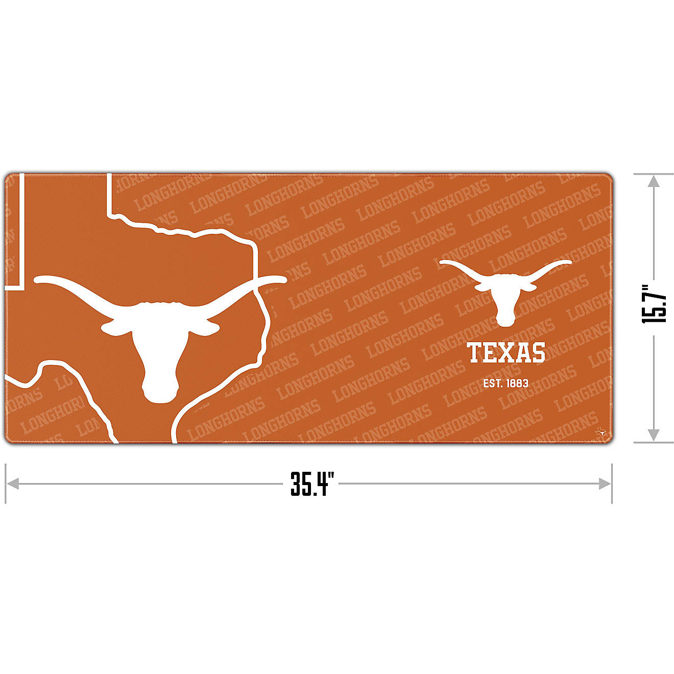 YouTheFan University of Texas Desk Pad                                                                                           - view number 1