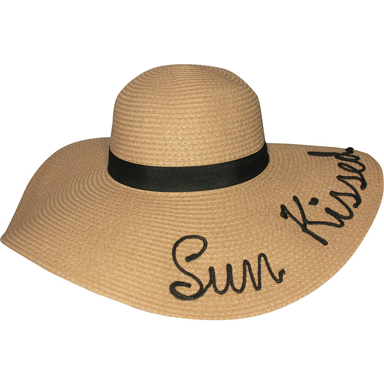 O'Rageous Women's Big Brim Hello Summer Verbiage Sun Hat                                                                         - view number 1