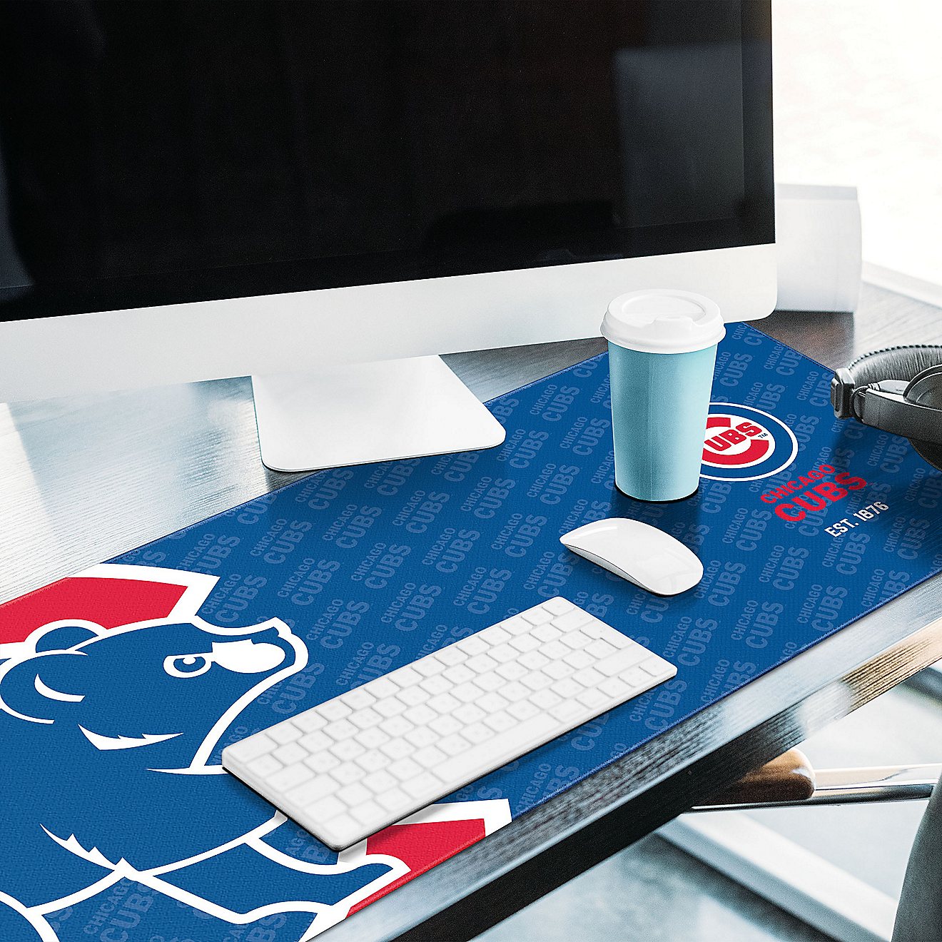 YouTheFan Chicago Cubs Logo Series Desk Pad                                                                                      - view number 2