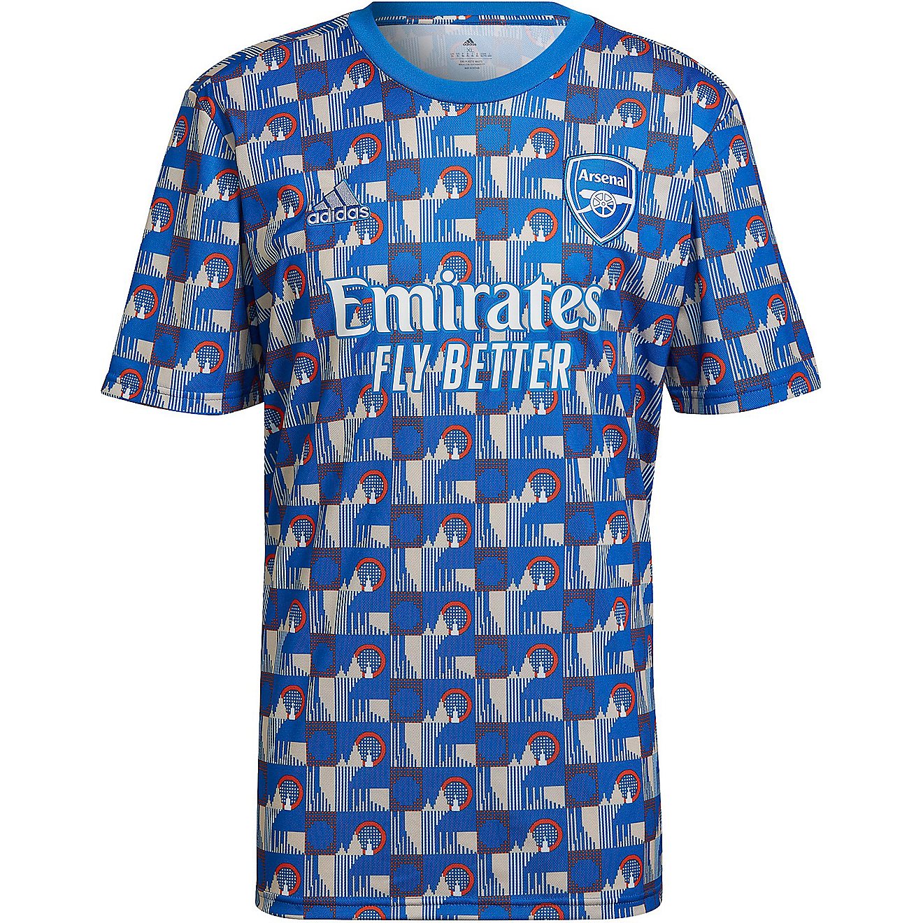 adidas Men's  Arsenal FC TFL 21/22 Pre Match Jersey                                                                              - view number 7