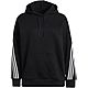 adidas Women's 3-Stripes Plus Size Hoodie                                                                                        - view number 3 image