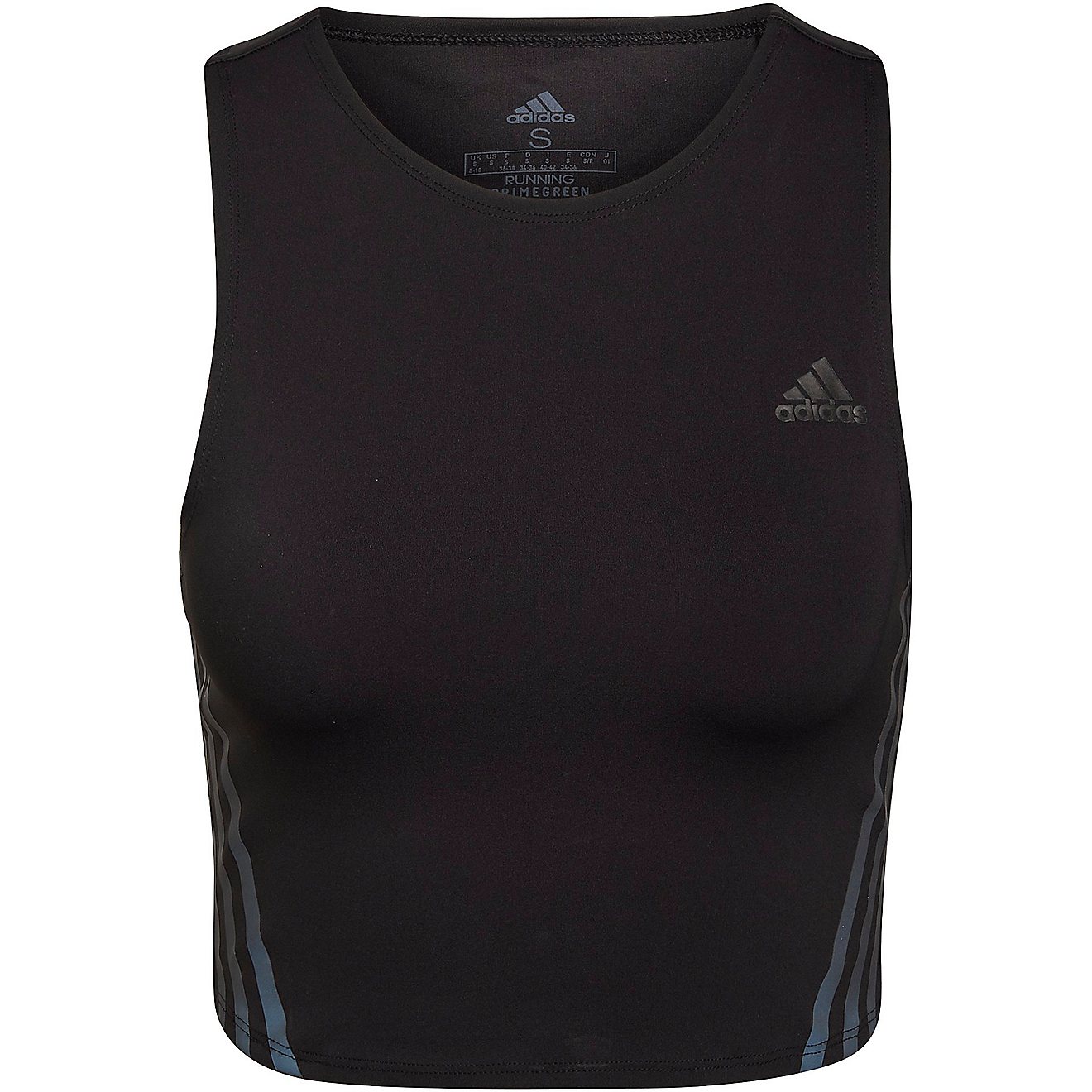 adidas Women's Run Icon 3S Cooler Crop Tank Top                                                                                  - view number 3