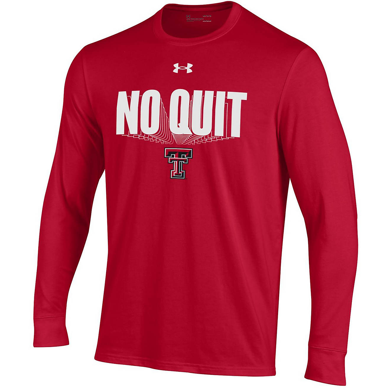 Under Armour Men's Texas Tech University Unity Bench Graphic Long Sleeve T-shirt                                                 - view number 1