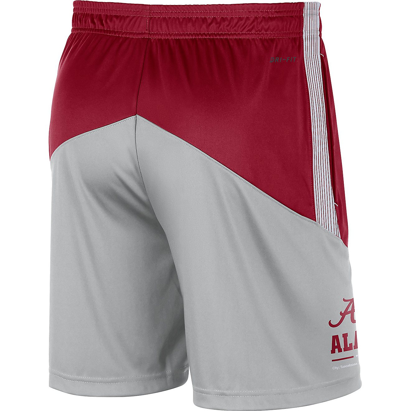 Nike Men's University of Alabama Dri-FIT Knit Shorts                                                                             - view number 2