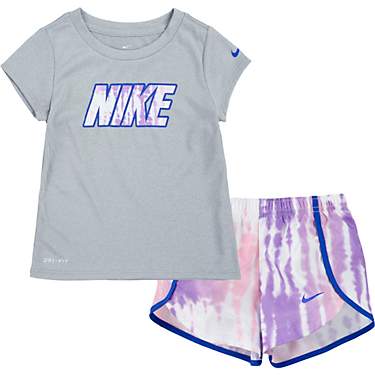 Nike Toddler Girls’ Sprinter T-shirt and Shorts Set                                                                           