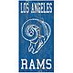 Fan Creations Los Angeles Rams 6 in x 12 in Heritage Distressed Logo Sign                                                        - view number 1 image